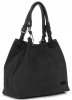 Bőr táska shopper bag Vittoria Gotti grafit V90047CH